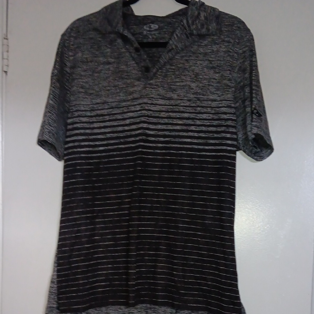 Champion Gray and Black Athletic Shirt